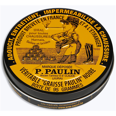 P.PAULIN - Graisse Paulin chaussures 95g noire