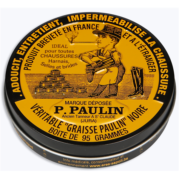 P.PAULIN - Graisse Paulin chaussures 95g noire