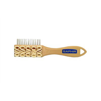 SAPHIR - Brosse Nettoyante Daim Nubuck Microfibres