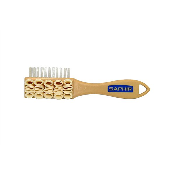 SAPHIR - Brosse Nettoyante Daim Nubuck Microfibres