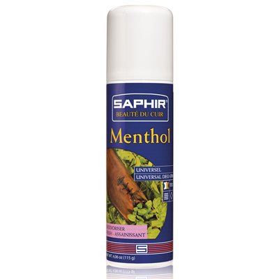 SAPHIR - Désodorisant Chaussures Menthol Aérosol 200ml