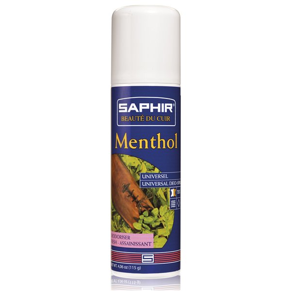 SAPHIR - Désodorisant Chaussures Menthol Aérosol 200ml
