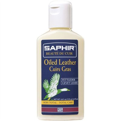 SAPHIR - Crème Cuirs Gras 125ml marron moyen