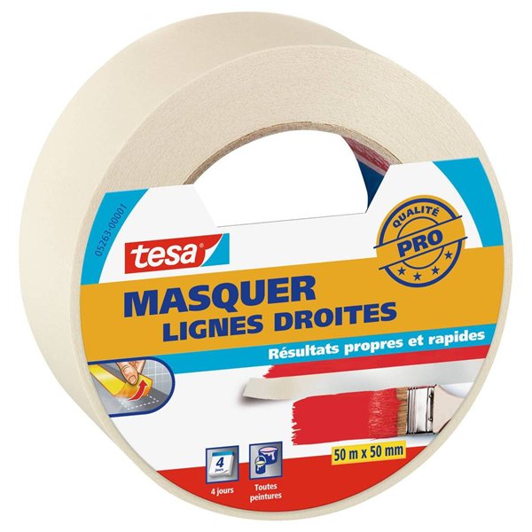 TESA - masquage lignes droites 50mx50mm