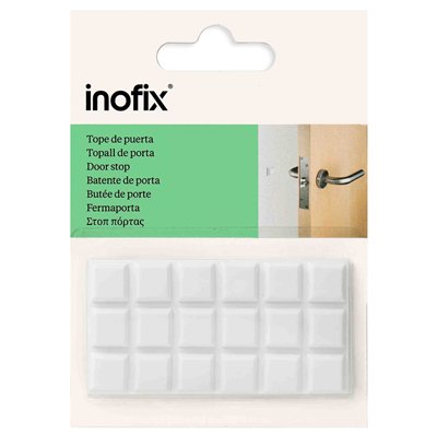 INOFIX - Butée de Protection Adhésive Blanche x18
