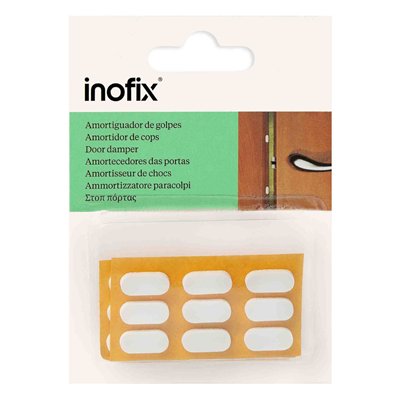 INOFIX - Amortisseurs de Chocs Adhésifs Blanc x18