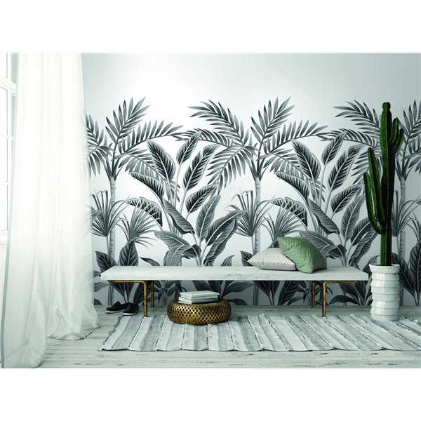 DECOR DESIGN - A40801 Papier Peint Panoramique Forêt Tropicale 159x280cm