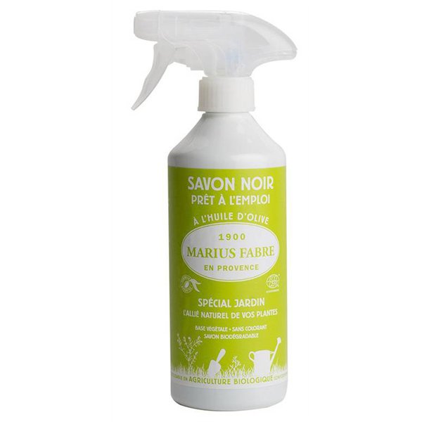MARIUS FABRE - Spray savon noir spécial jardin - 500 mL