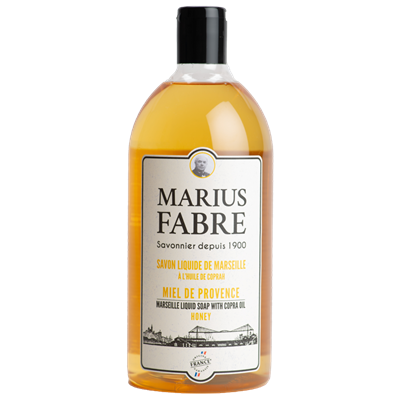 MARIUS FABRE - Recharge savon de Marseille liquide au miel de Provence