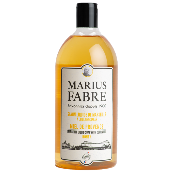 MARIUS FABRE - Recharge savon de Marseille liquide au miel de Provence