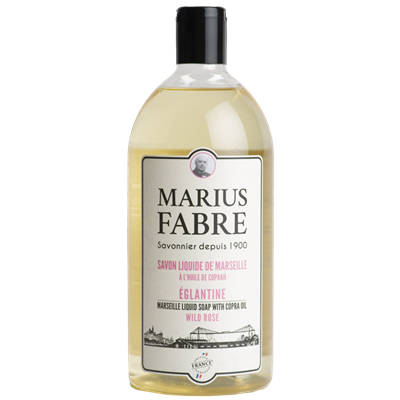 MARIUS FABRE - Recharge savon liquide de Marseille à l'églantine