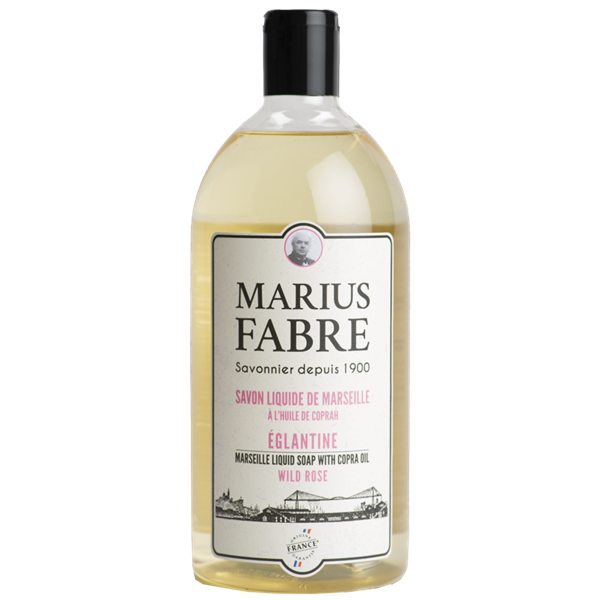 MARIUS FABRE - Recharge savon liquide de Marseille à l'églantine