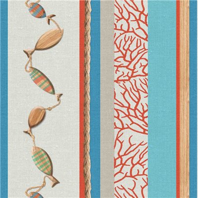 ACCESS DECO - Toile Cirée Déco 140cmx20m Nouméa