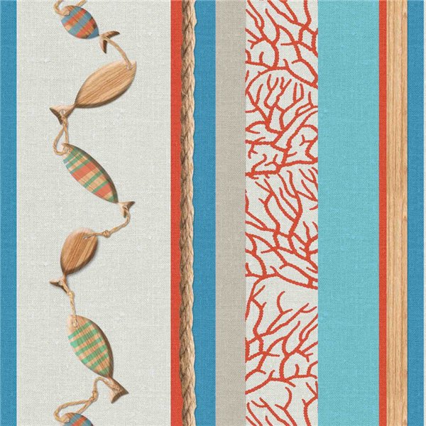 ACCESS DECO - Toile Cirée Déco 140cmx20m Nouméa