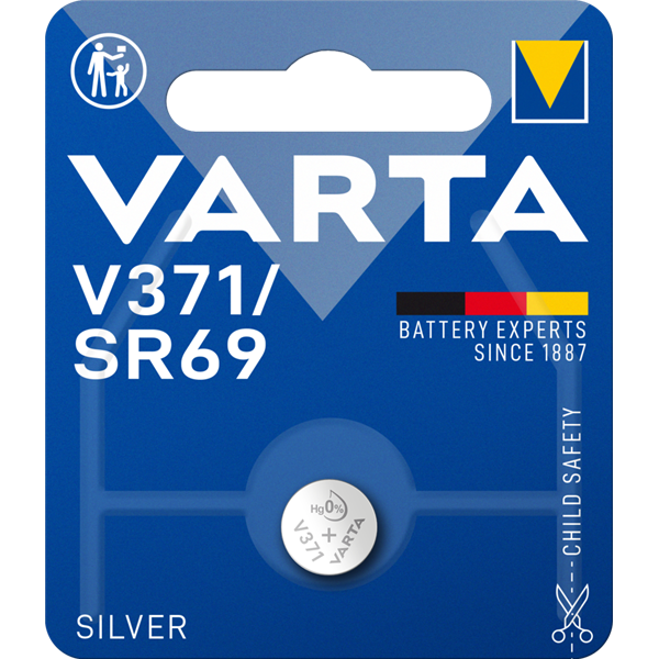 VARTA - Pile Montre SR69/V371 Blister de 1 Pile