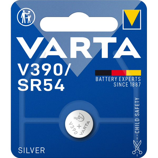 VARTA - Pile Montre SR54/V390 Blister de 1 Pile