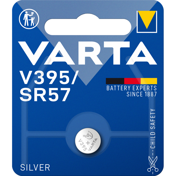 VARTA - Pile Montre SR57/V395 Blister de 1 Pile
