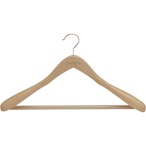 MONDEX - Cintre Galbé Verni "Luxor Officier" 45cm