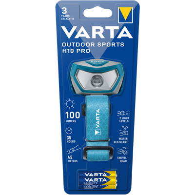 VARTA - Torche Frontale Outdoor H10 Pro