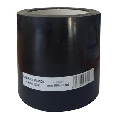 ADHES.REPARAT.AGRICOLE 100MMX33M NOIR (Vendu par 1)