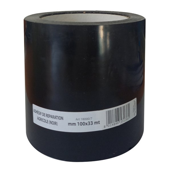 ADHES.REPARAT.AGRICOLE 100MMX33M NOIR (Vendu par 1)