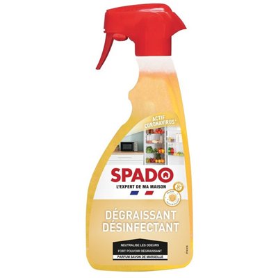 SPADO - Dégraissant désinfectant cuisine 500ml