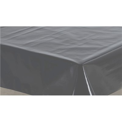 ACCESS DECO - Toile Cirée Laquée Uni 140cmx20m Ardoise