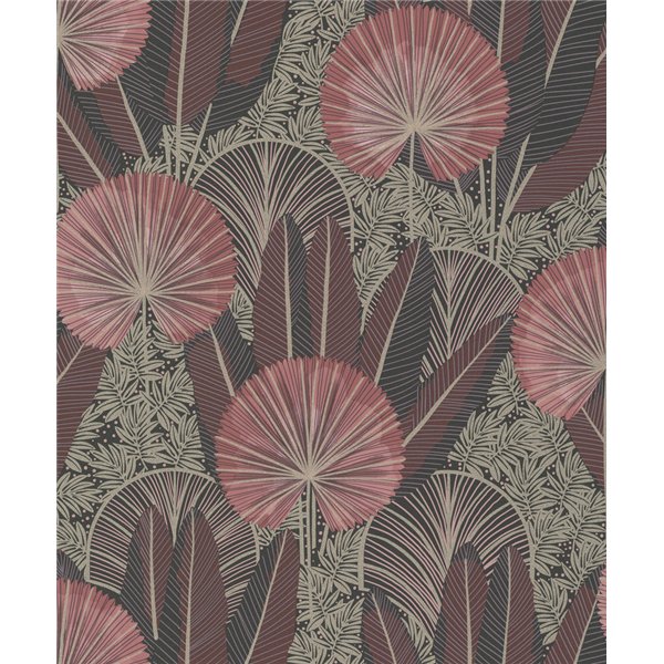 DECOR DESIGN - A54702 Vinyle Grainé sur Intissé Aspéria Rose