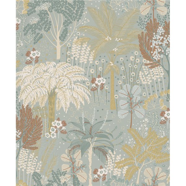 DECOR DESIGN - A54802 Vinyle Grainé sur Intissé Motif Louan Vert