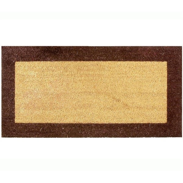 BTB - Tapis Coco 23mm Écru/Marron