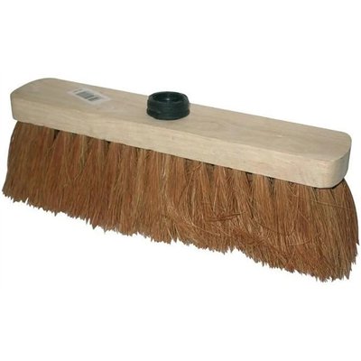 DOMERGUE - Balai Coco Bois Plat à Douille 29cm