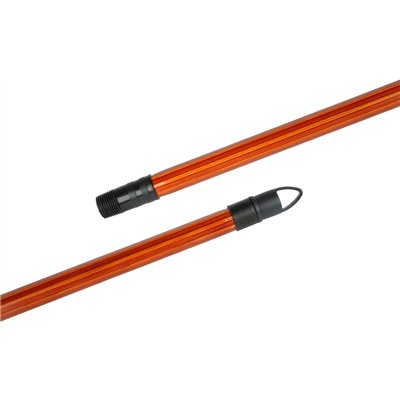 KAROP'S - Manche en Bois Verni Cannelé + Vis