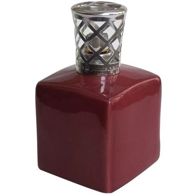 LAMPE DU PARFUMEUR - Lampe Parfumeur Encrier Carré Rouge