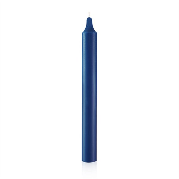 BOUGIES DE FRANCE - Bougie Teintée Masse Ø21/200mm Bleu Marine