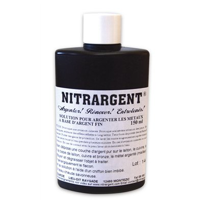 NAUDET DOURDE - Nitrargent Pour Argenter les Métaux Flacon 150ml