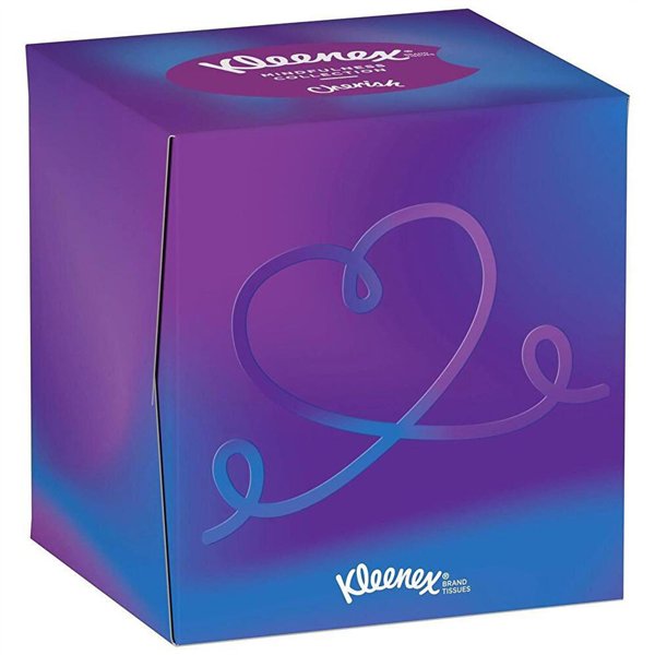 KLEENEX - Mouchoirs Boîte Collection Blanc x48