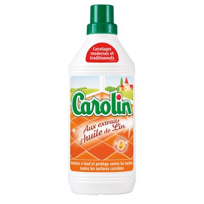CAROLIN - Nettoyant carrelage huile de lin 1L Carolin
