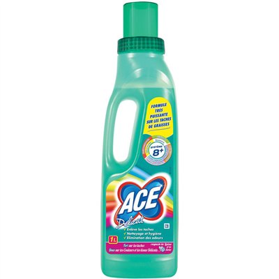 ACE - Détachant Liquide Tous Types de Textiles 1L