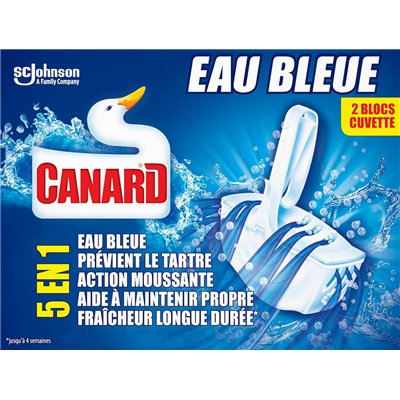 CANARD WC - Canard bloc cuvette eau beue 5-en-1 x 2