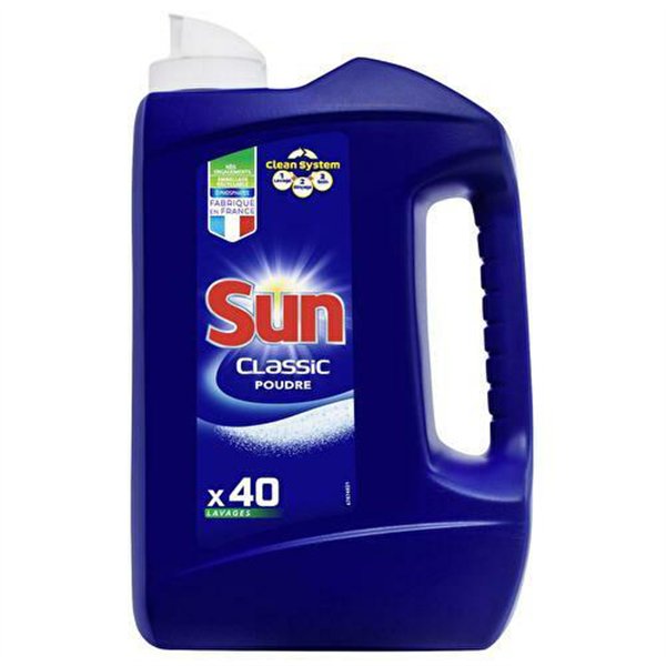 SUN - Sun lavage classic poudre 1.235kg