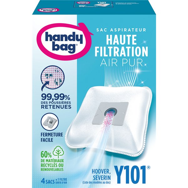 HANDY BAG - Sac aspirateur handy bag non tissé x4 samsung y101