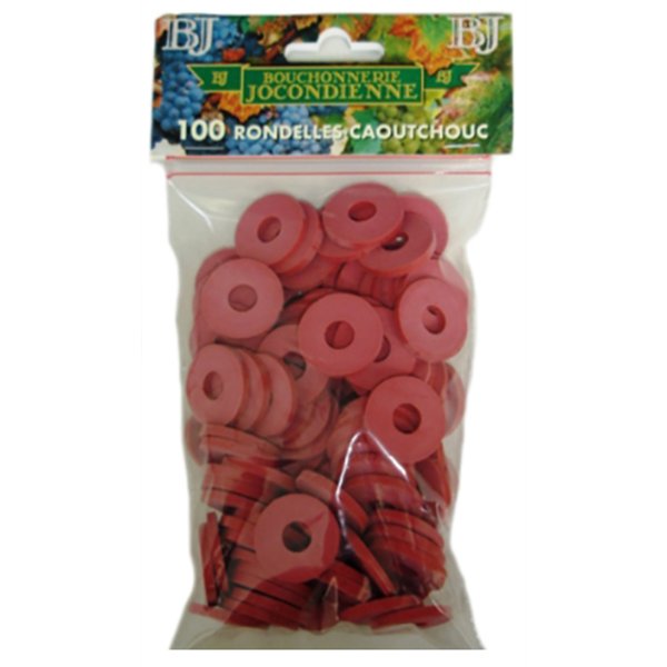 BOUCHONNERIE JOCONDIENNE - 100 Rondelles Caoutchouc Bouchon Mécanique