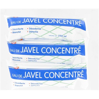 BEC - Doses Javel Concentrée 4,8% 250ml (x3)