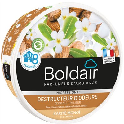BOLDAIR - Boldair gel destructeur d'odeur karite monoi 300g