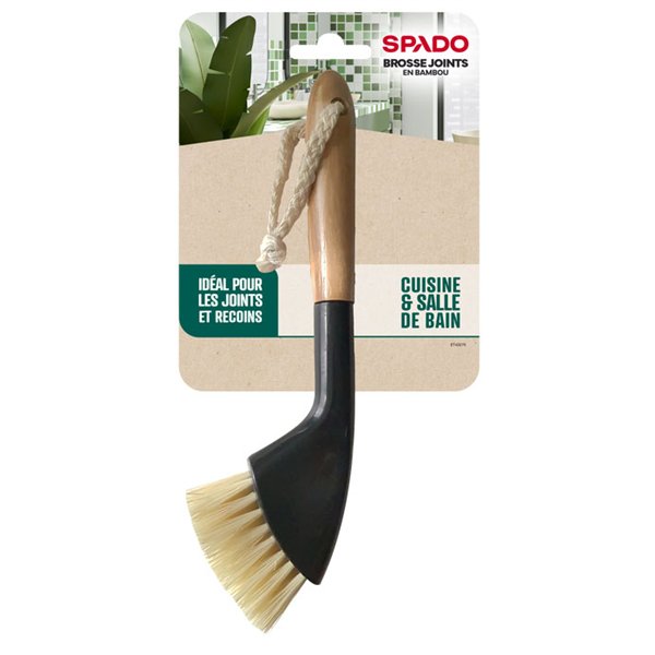 SPADO - Brosse sanitaires bambou joints et recoins