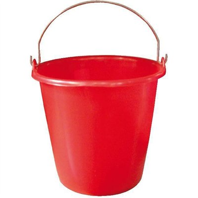 ALUMINIUM ET PLASTIQ - Seau ménage 12l gradué rouge