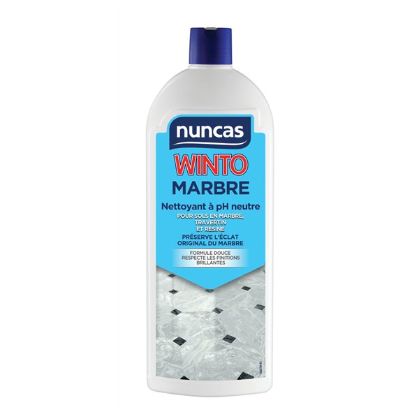 NUNCAS - Nettoyant Marbre Surfaces Délicates Winto Marmo 1L