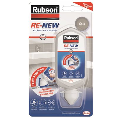 RUBSON - Mastic Re-new tube gris 5m de joint