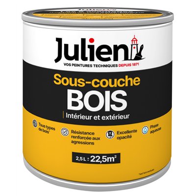 JULIEN - Julien s/couche bois intérieur extérieur 2.5l