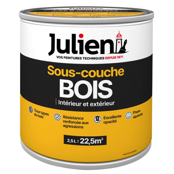 JULIEN - Julien s/couche bois intérieur extérieur 2.5l